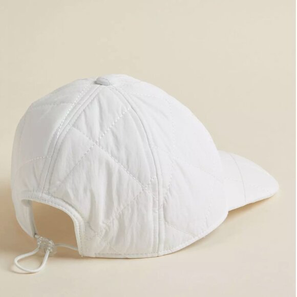 Torrid Quilted White Baseball Cap – NWT | Adjustable Fit, Winter Style - Picture 2 of 7